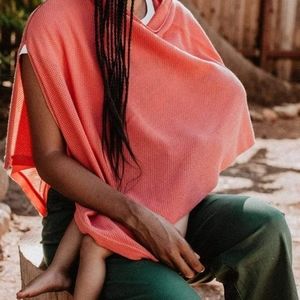 Coral Cocoon Breastfeeding Cover